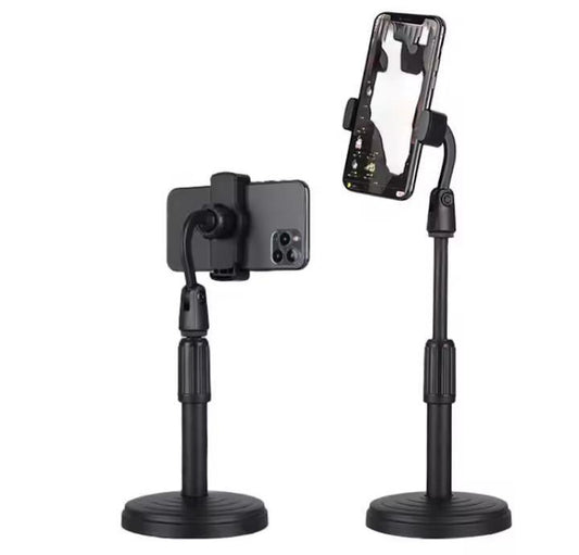 Portable Tripod Stand - 1 Pcs Black Plastic Holder