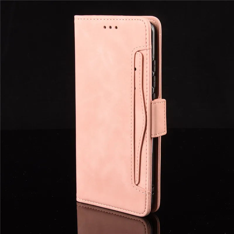 TECNO Camon 12 multi-card slot wallet leather flip case