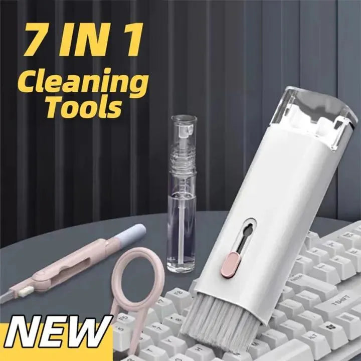 7 in 1 Computer Keyboard Cleaner Brush Kit Earphone Cleaning Pen