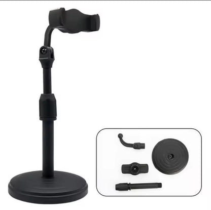 Portable Tripod Stand - 1 Pcs Black Plastic Holder