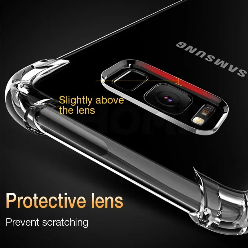 High Transparent Drop Protection Samsung Mobile Case