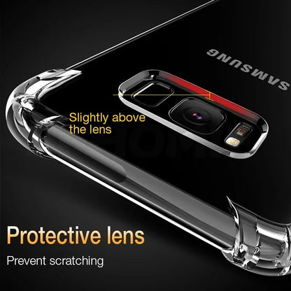 High Transparent Drop Protection Samsung Mobile Case