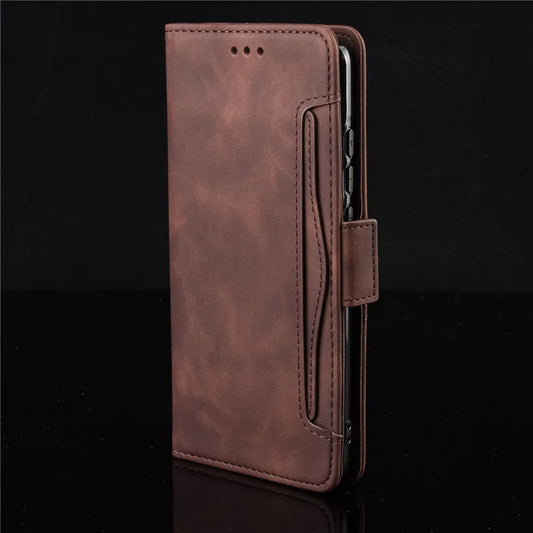 TECNO Camon 12 multi-card slot wallet leather flip case