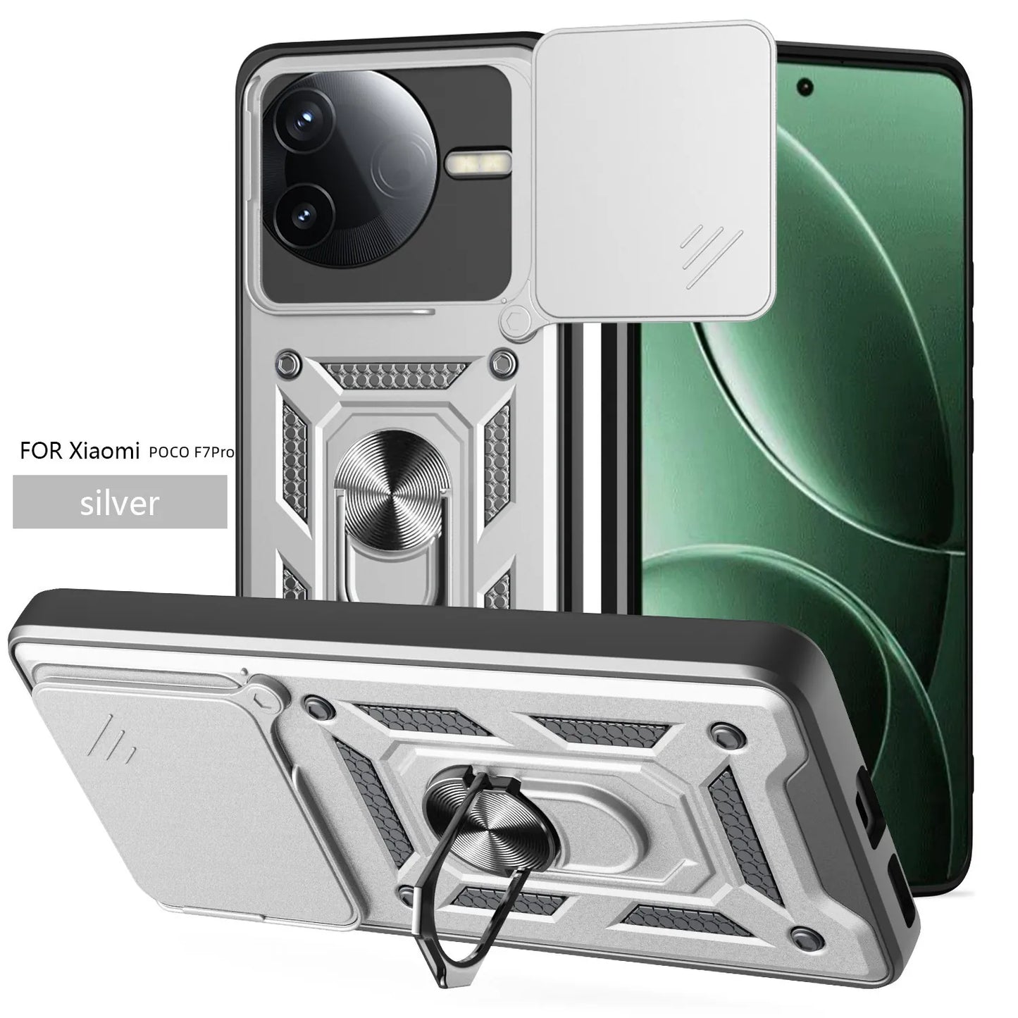 Xiaomi Poco Series Phone Case with built in ringstands