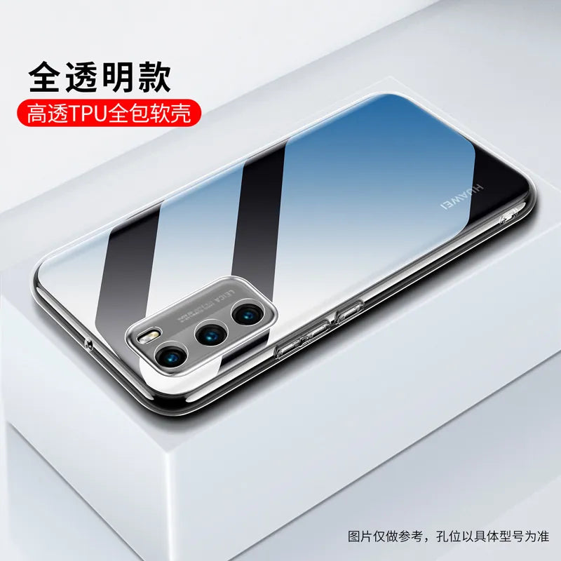 Transparent Silicone Case for Huawei Enjoy Series