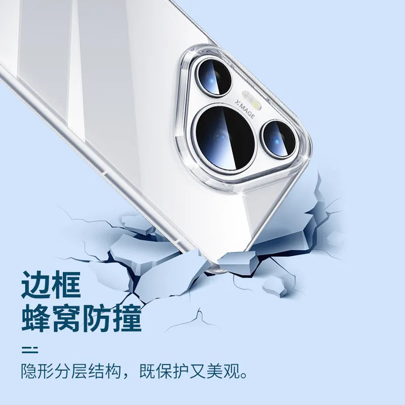 Transparent Silicone Case for Huawei Enjoy Series